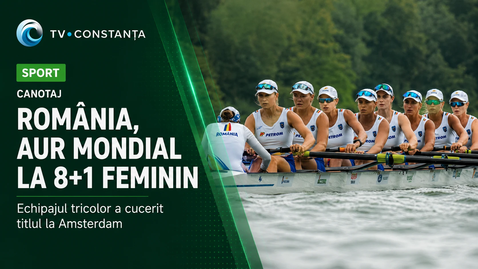 România încheie Mondialele de canotaj cu trei medalii de aur. Performanță istorică pentru Adriana Adam și Simona Radiș