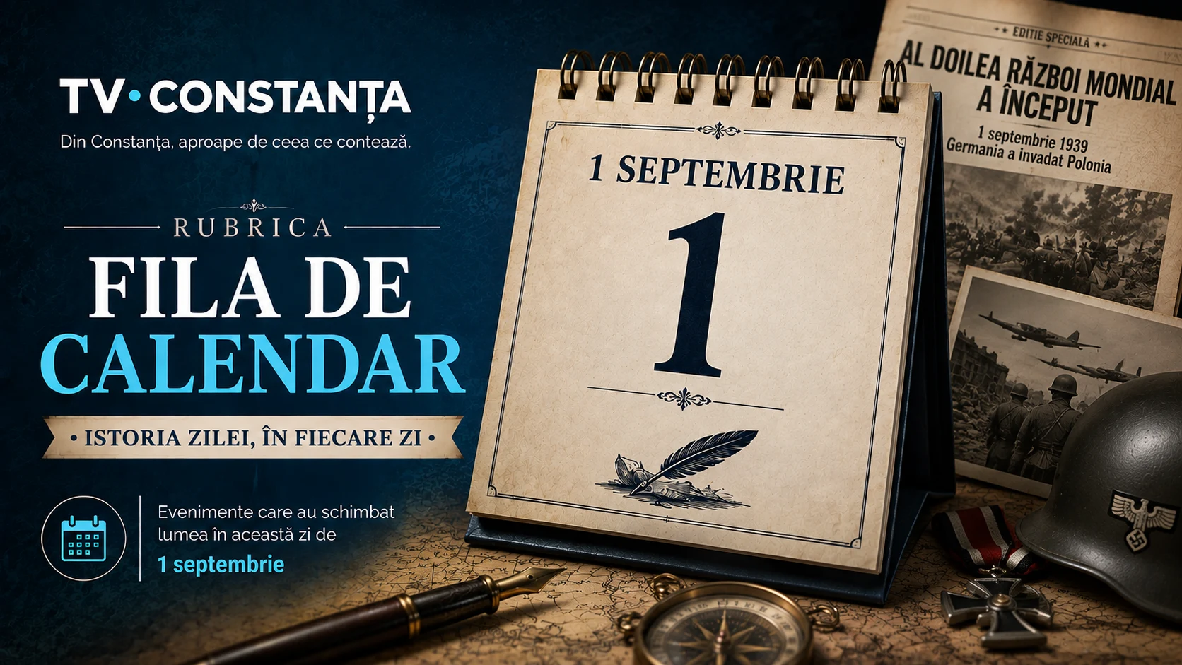1 septembrie în istorie: de la începutul celui de-Al Doilea Război Mondial la descoperirea epavei Titanic