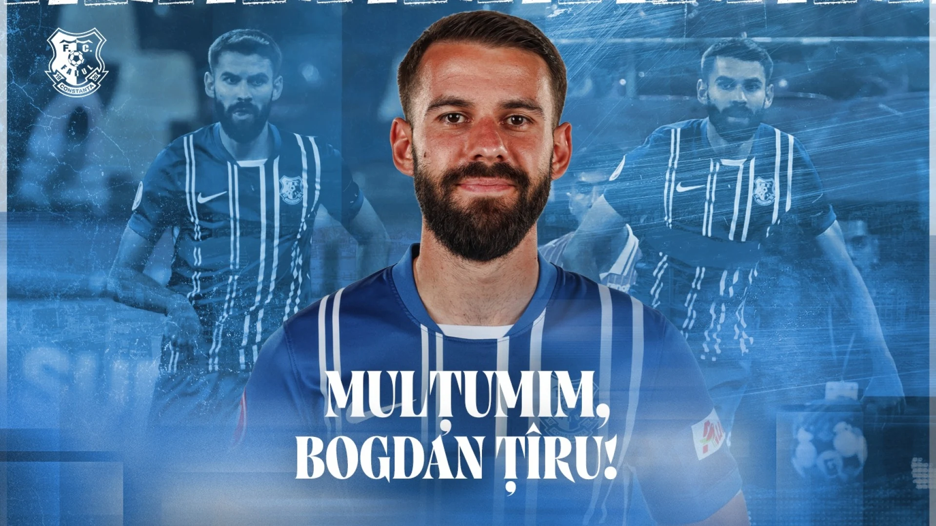 Bogdan Țîru s-a despărțit de Farul Constanța după 229 de meciuri pentru club